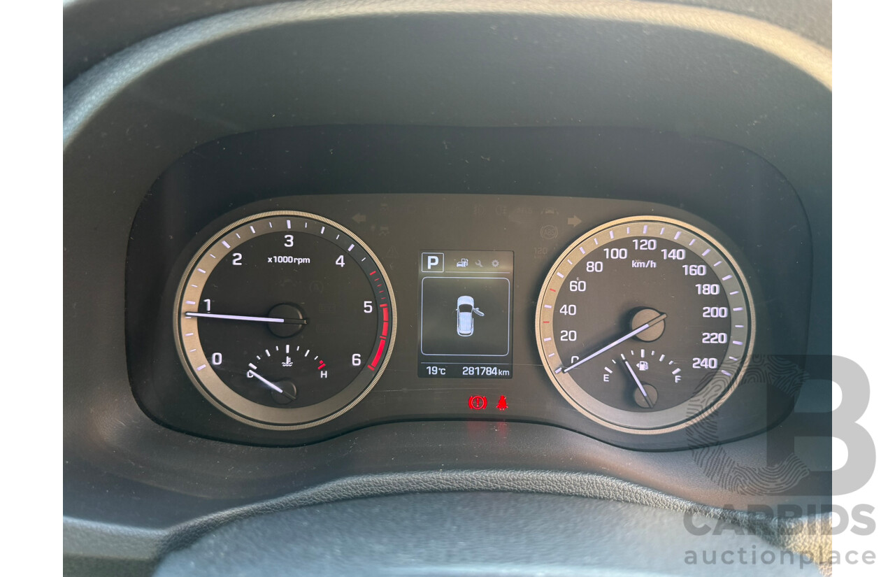 08/2017 Hyundai Tucson ACTIVE R-SERIES (AWD) AWD TL2 MY18 4D Wagon White Turbo Diesel 2.0L