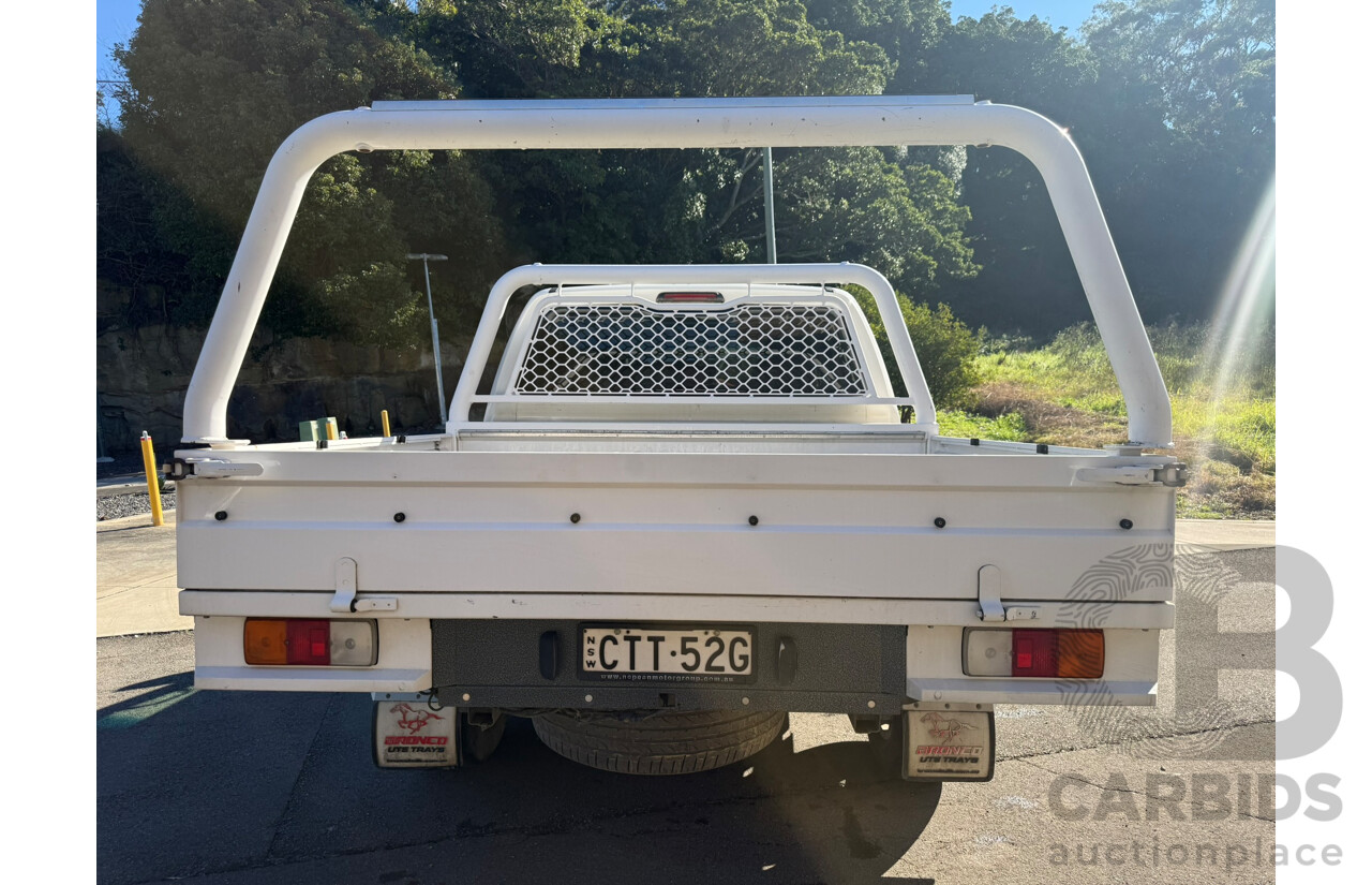 07/2014 Volkswagen Amarok TDI400 HIGHLINE (4x4) 4x4 2H MY13 Dual Cab Utility White Turbo Diesel 2.0L