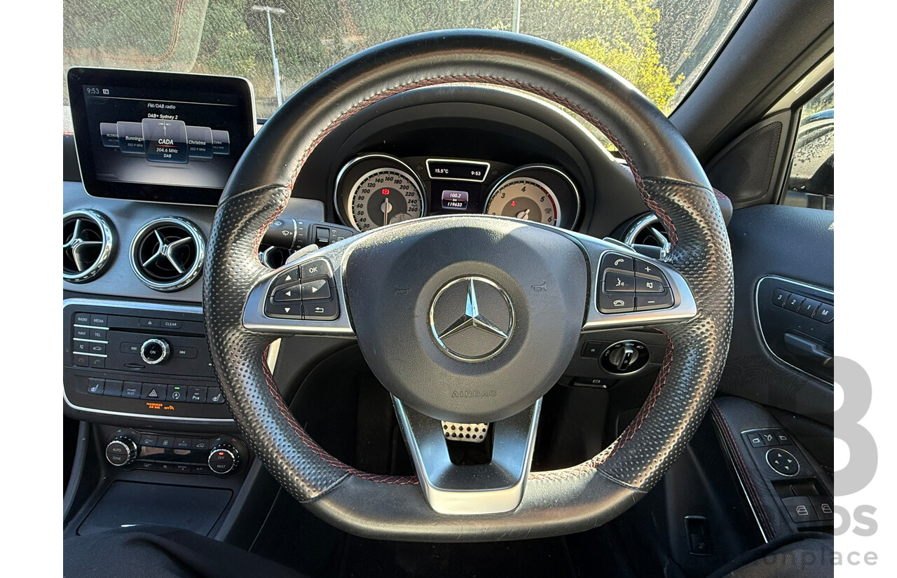 01/2017 Mercedes-Benz Gla 220 d FWD X156 MY17 4D Wagon White Turbo Diesel 2.1L