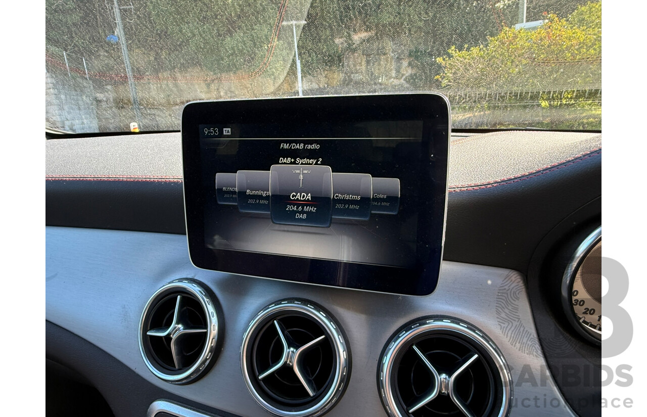 01/2017 Mercedes-Benz Gla 220 d FWD X156 MY17 4D Wagon White Turbo Diesel 2.1L