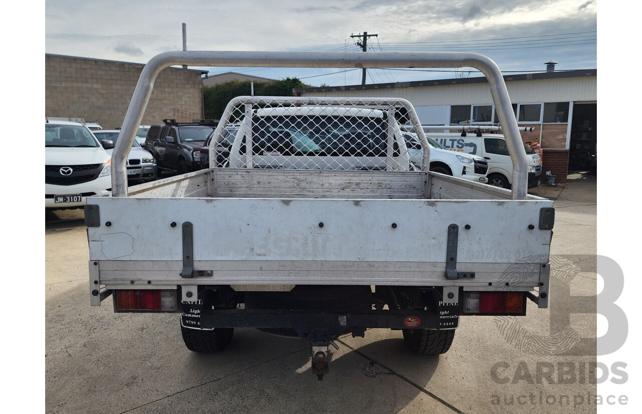 10/2012 Ford Ranger XL 2.2 Hi-Rider (4x2) PX Super C/Chas White 2.2L