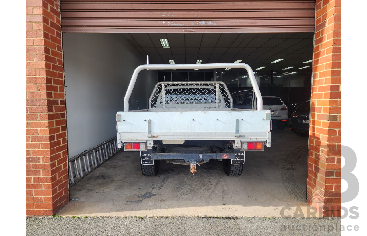 10/2012 Ford Ranger XL 2.2 Hi-Rider (4x2) PX Super C/Chas White 2.2L