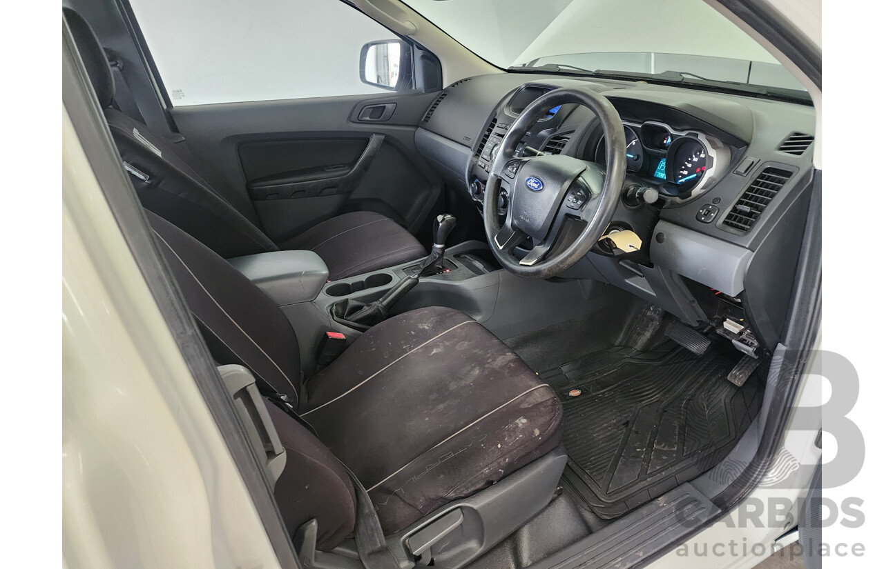 10/2012 Ford Ranger XL 2.2 Hi-Rider (4x2) PX Super C/Chas White 2.2L