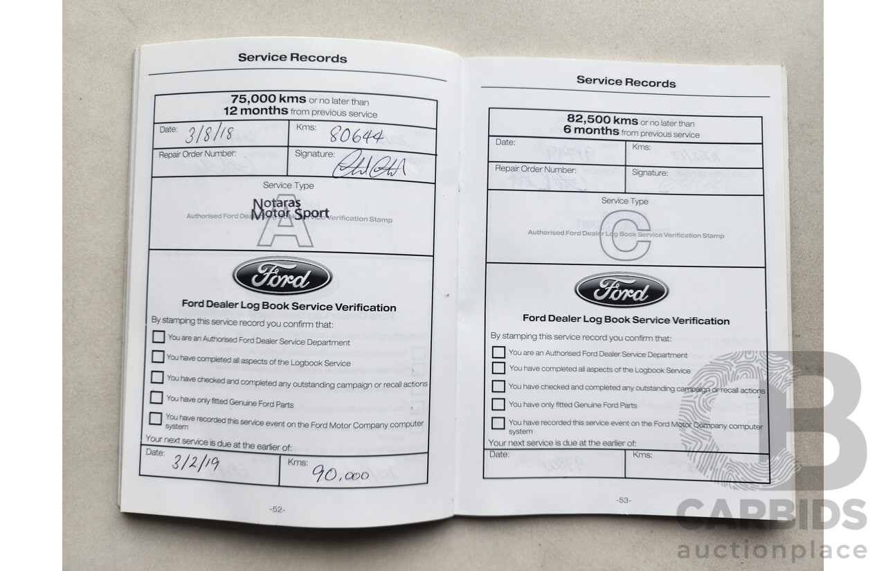 10/2012 Ford Ranger XL 2.2 Hi-Rider (4x2) PX Super C/Chas White 2.2L