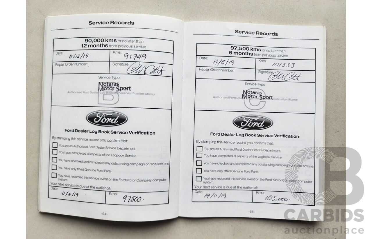10/2012 Ford Ranger XL 2.2 Hi-Rider (4x2) PX Super C/Chas White 2.2L