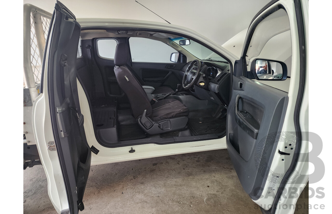 10/2012 Ford Ranger XL 2.2 Hi-Rider (4x2) PX Super C/Chas White 2.2L