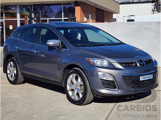 06/2010 Mazda Cx-7 Luxury Sports (4x4) ER MY10 4d Wagon Grey 2.3L