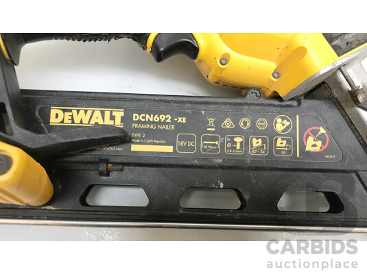 DeWalt (DCN692-XE) 18V Brushless Framing Nailer (Skin Only)