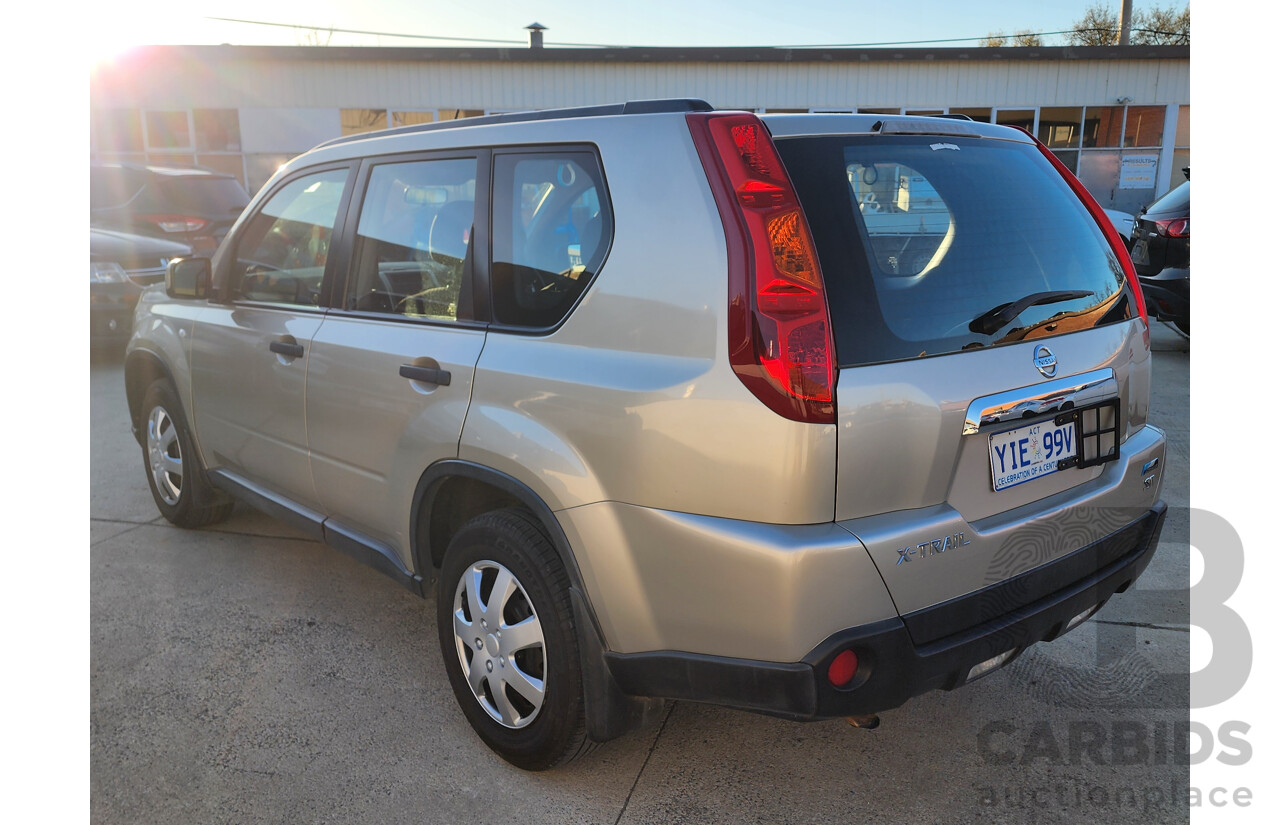 06/2010 Nissan X-Trail ST (4x4) T31 MY10 4d Wagon Gold 2.5L