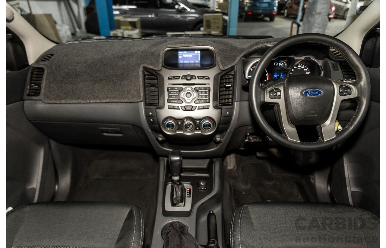 4/2012 Ford Ranger XLT 3.2 (4x4) PX Super Cab Pick Up Sparkling Gold Mica Turbo Diesel 3.2L