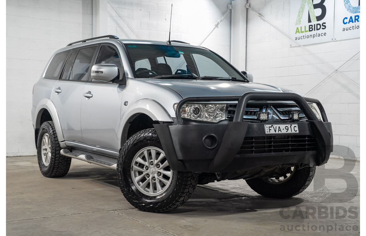 08/2015 Mitsubishi Challenger (4x4) PC MY14 4d Wagon Grey Turbo Diesel 2.5L