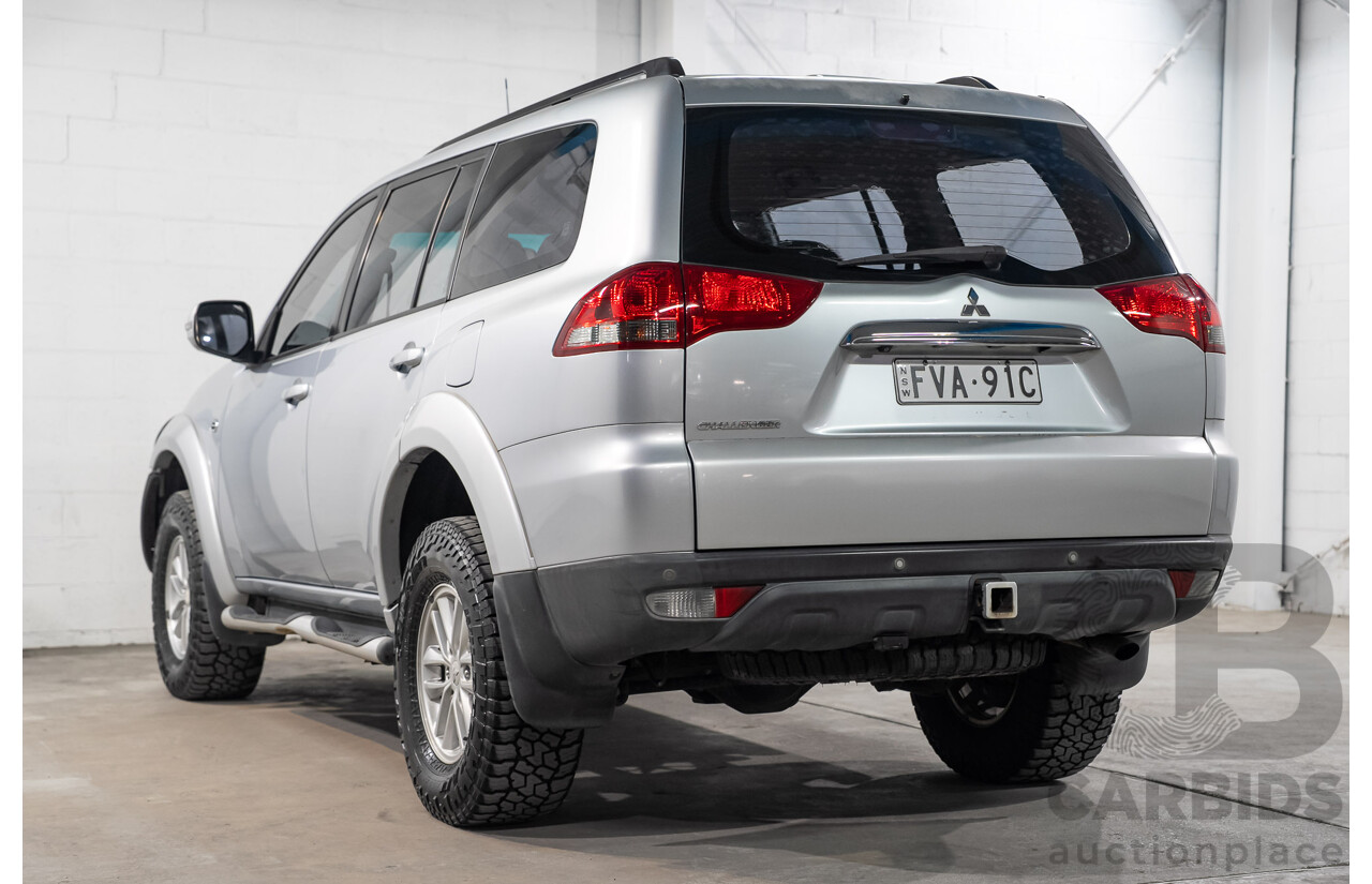 08/2015 Mitsubishi Challenger (4x4) PC MY14 4d Wagon Grey Turbo Diesel 2.5L