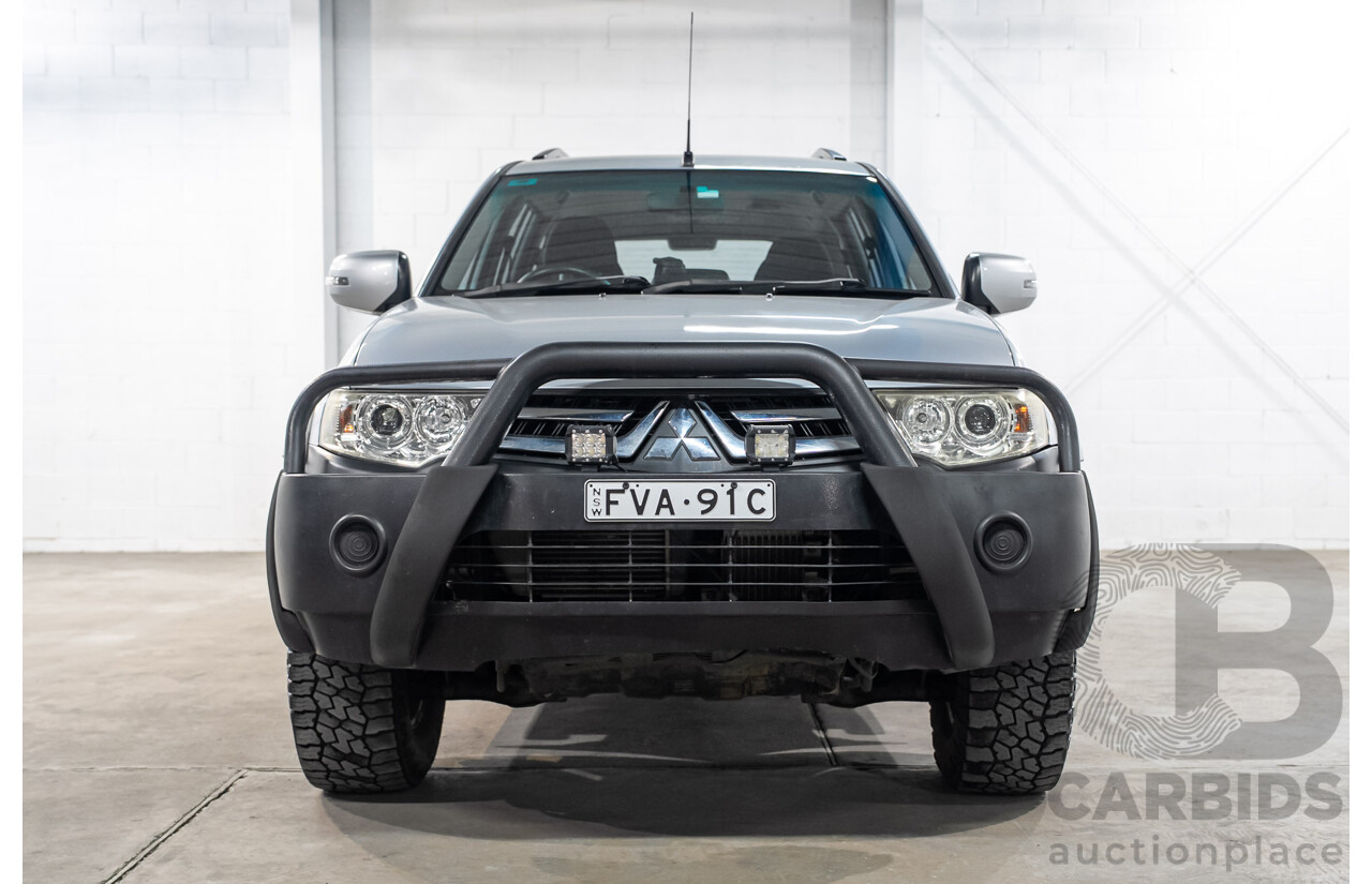 08/2015 Mitsubishi Challenger (4x4) PC MY14 4d Wagon Grey Turbo Diesel 2.5L