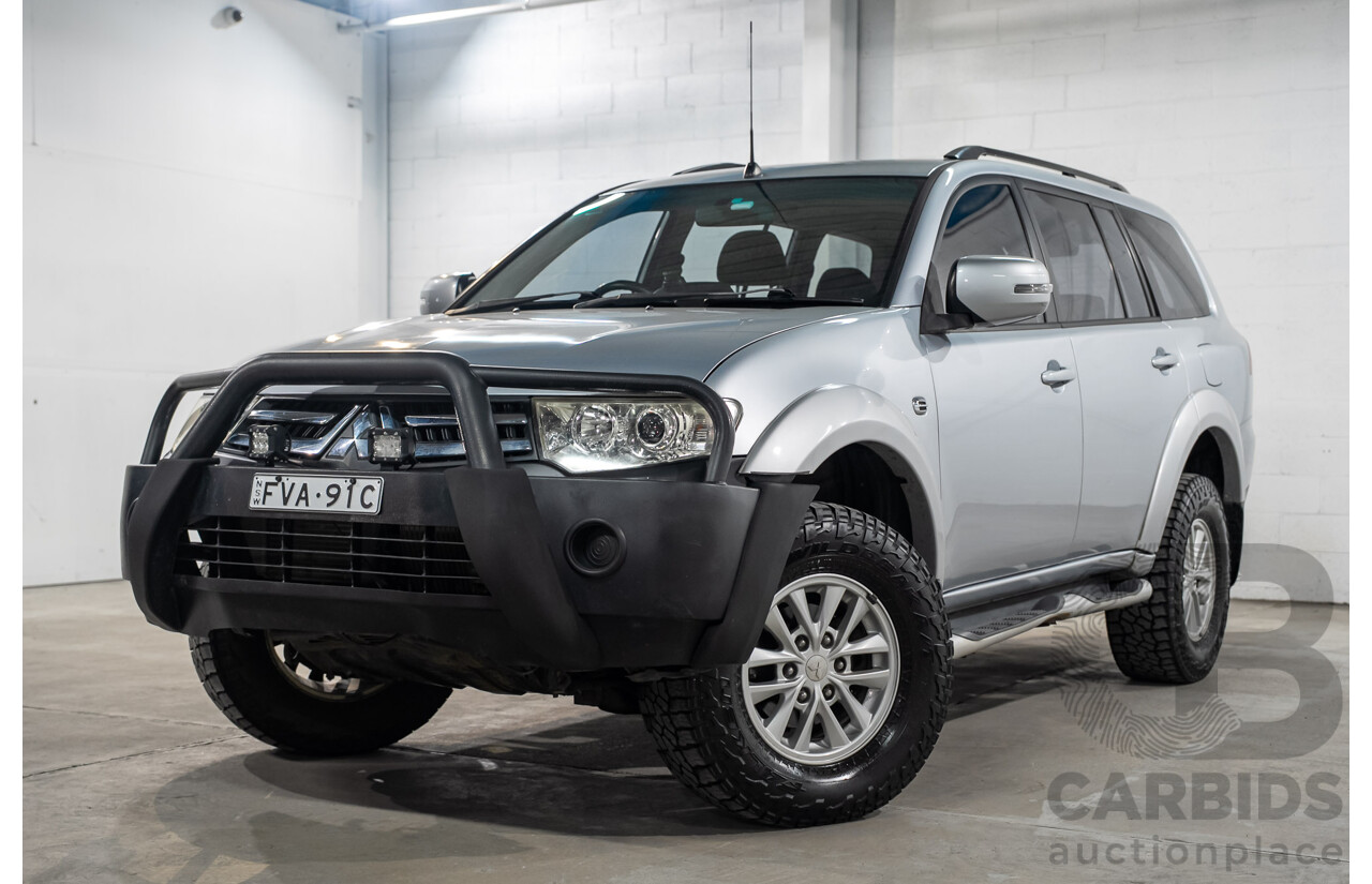 08/2015 Mitsubishi Challenger (4x4) PC MY14 4d Wagon Grey Turbo Diesel 2.5L
