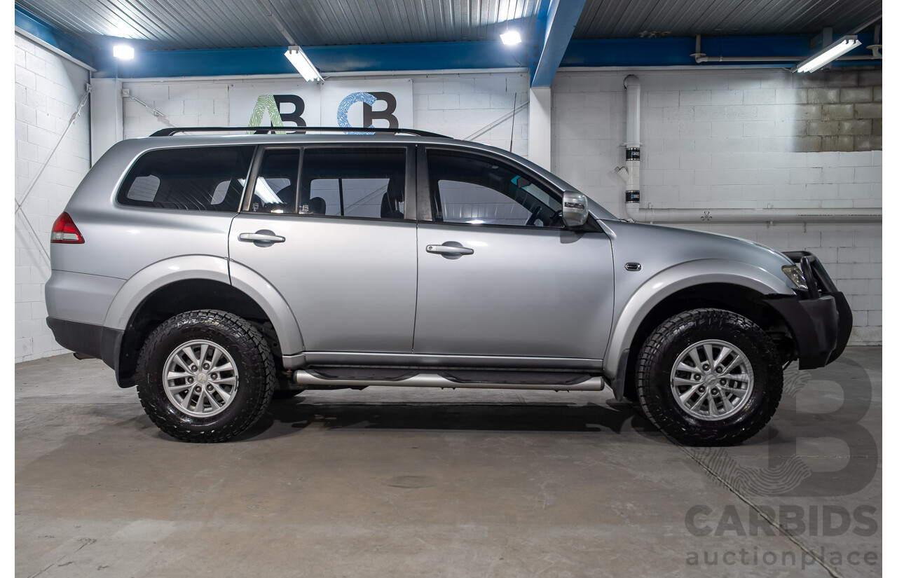 08/2015 Mitsubishi Challenger (4x4) PC MY14 4d Wagon Grey Turbo Diesel 2.5L