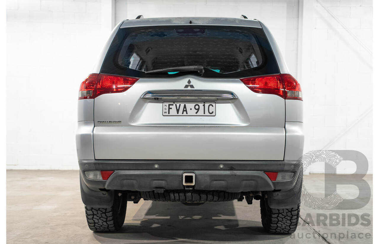 08/2015 Mitsubishi Challenger (4x4) PC MY14 4d Wagon Grey Turbo Diesel 2.5L