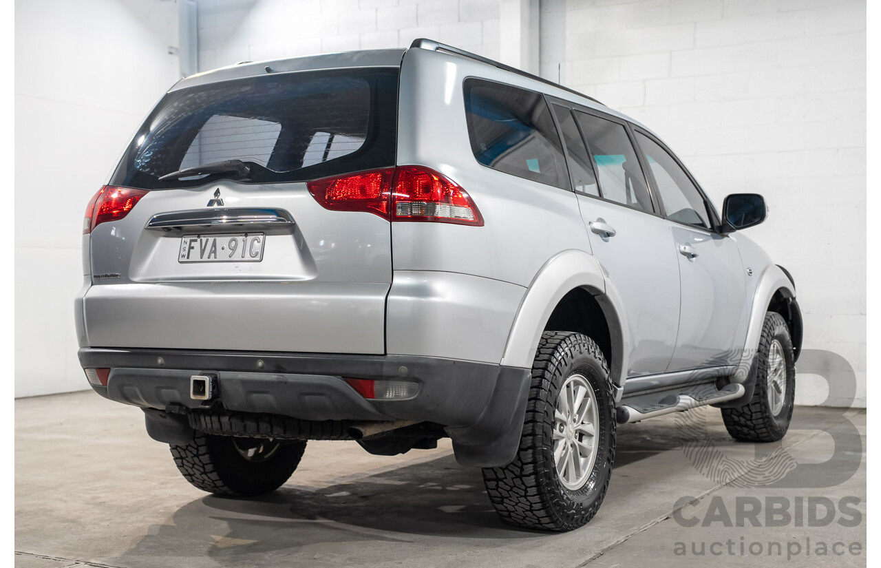 08/2015 Mitsubishi Challenger (4x4) PC MY14 4d Wagon Grey Turbo Diesel 2.5L