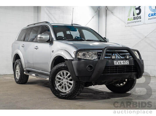 08/2015 Mitsubishi Challenger (4x4) PC MY14 4d Wagon Grey Turbo Diesel 2.5L