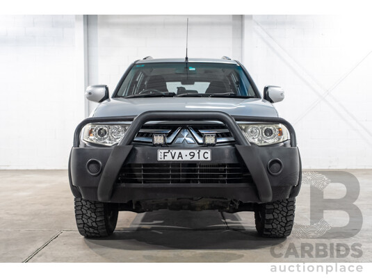 08/2015 Mitsubishi Challenger (4x4) PC MY14 4d Wagon Grey Turbo Diesel 2.5L