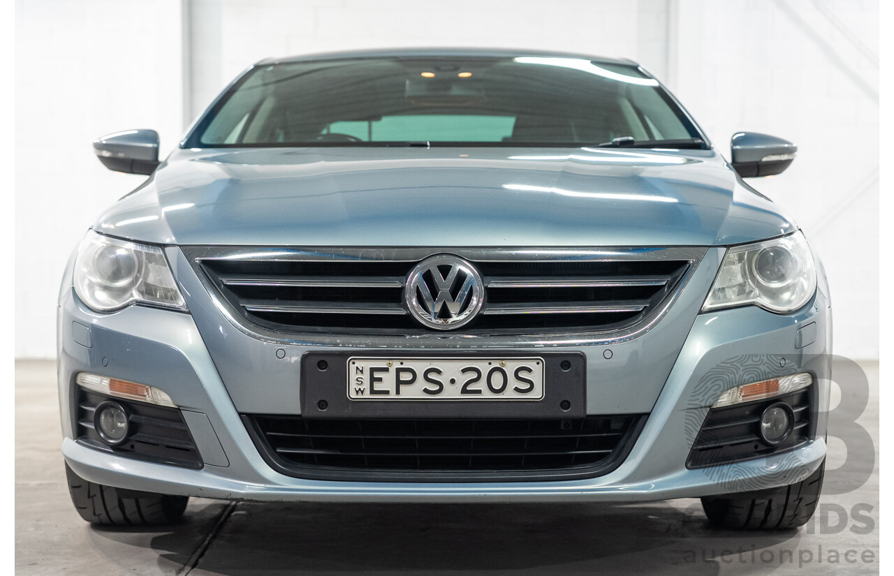 09/2010 Volkswagen Passat CC V6 FSI AWD 3C MY11 4d Coupe Silver 3.6L