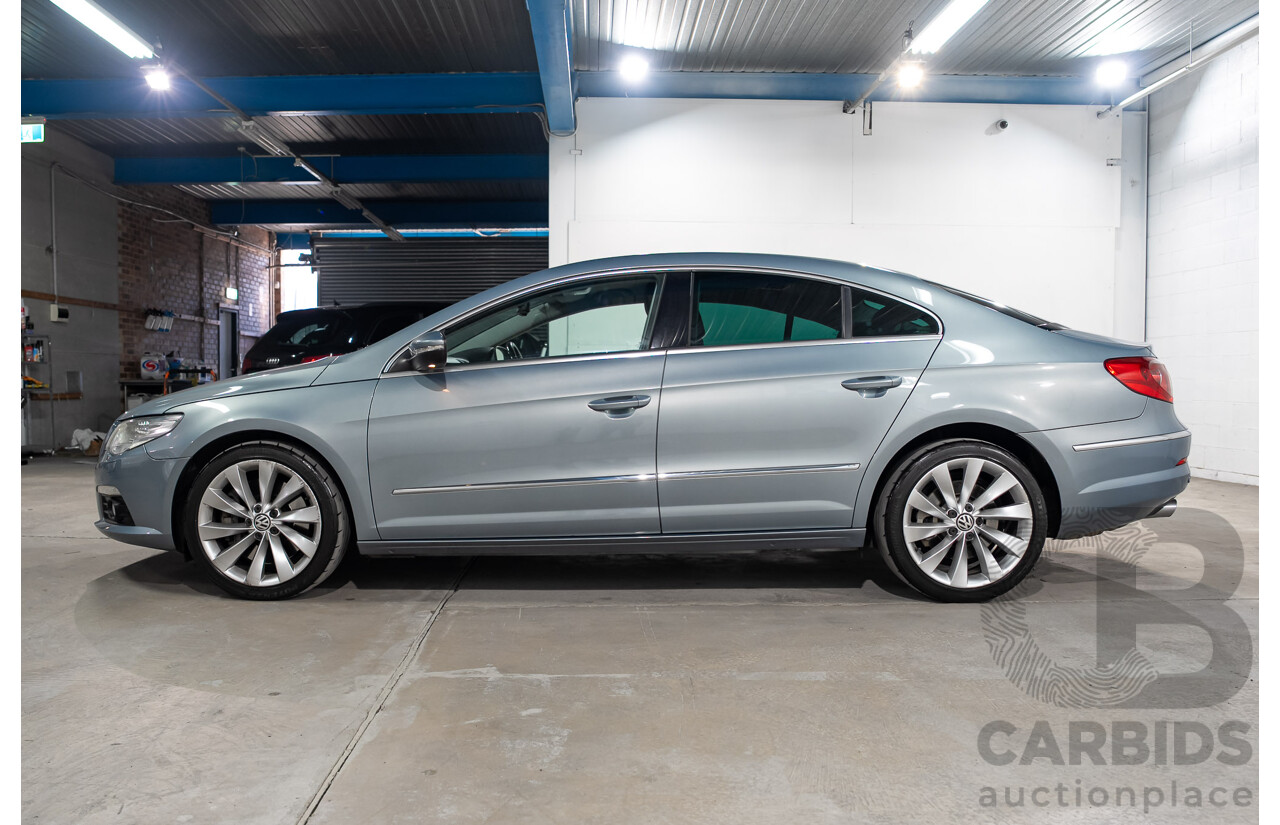 09/2010 Volkswagen Passat CC V6 FSI AWD 3C MY11 4d Coupe Silver 3.6L