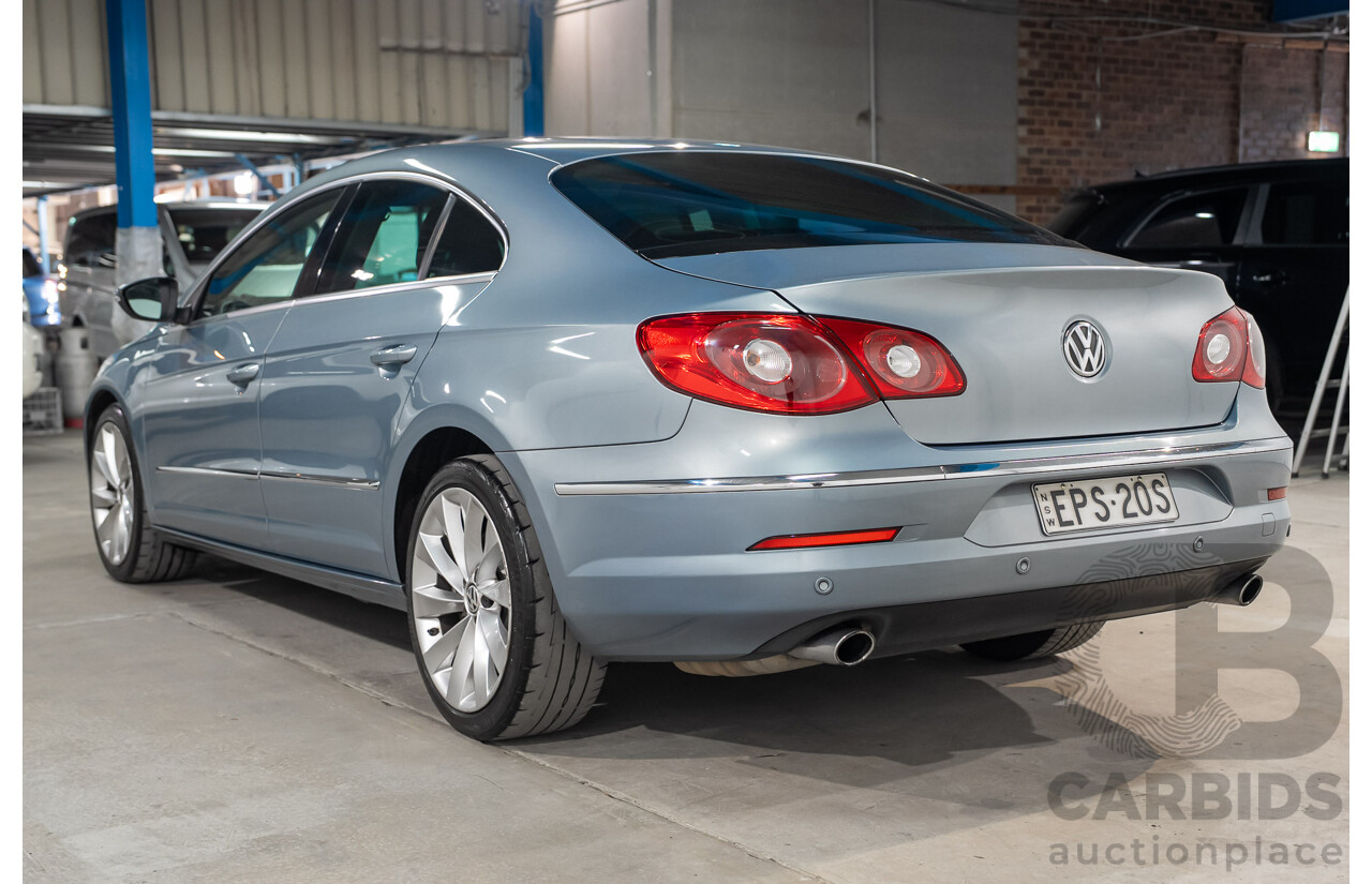 09/2010 Volkswagen Passat CC V6 FSI AWD 3C MY11 4d Coupe Silver 3.6L