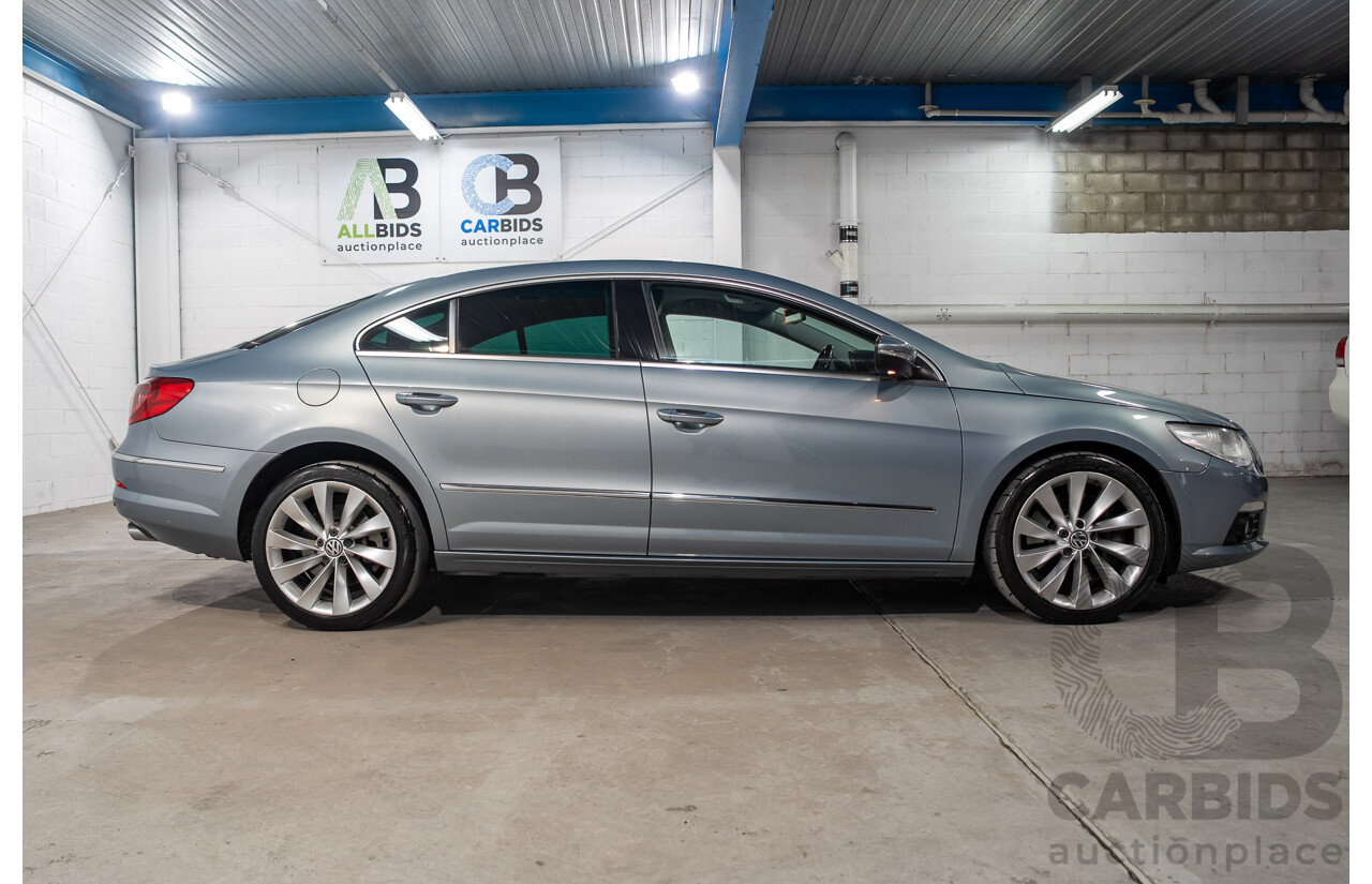 09/2010 Volkswagen Passat CC V6 FSI AWD 3C MY11 4d Coupe Silver 3.6L
