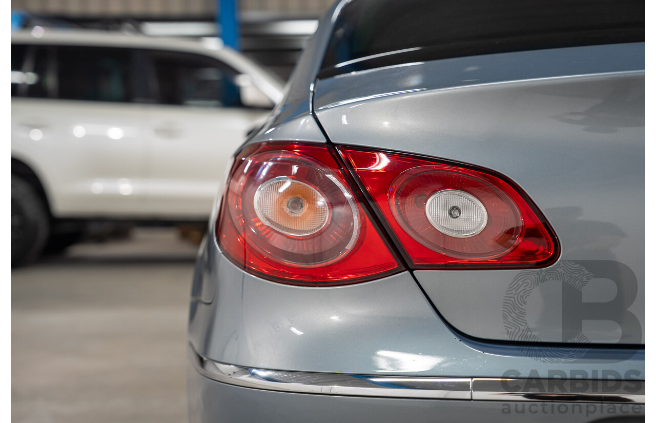 09/2010 Volkswagen Passat CC V6 FSI AWD 3C MY11 4d Coupe Silver 3.6L