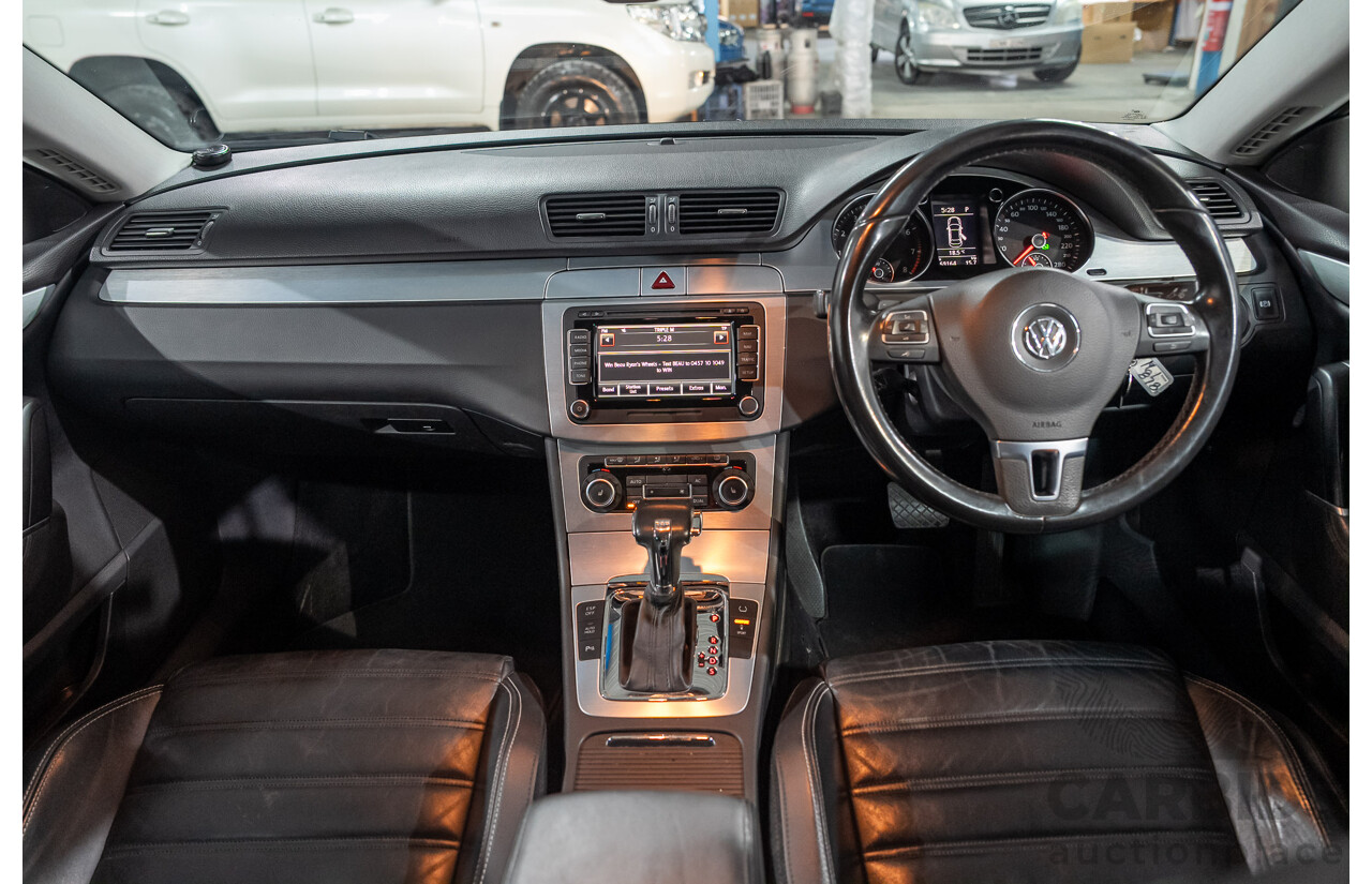 09/2010 Volkswagen Passat CC V6 FSI AWD 3C MY11 4d Coupe Silver 3.6L