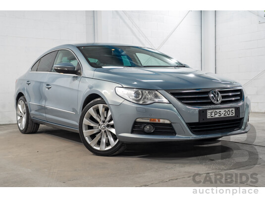 09/2010 Volkswagen Passat CC V6 FSI AWD 3C MY11 4d Coupe Silver 3.6L