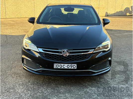 02/2018 Holden Astra RS-V BK MY18.5 5d Hatchback Black Turbo 1.6L
