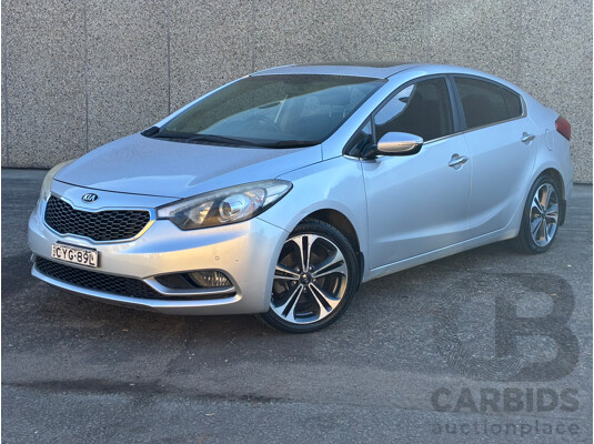04/2015 Kia Cerato SLi FWD YD MY15 4D Sedan Silver 2.0L