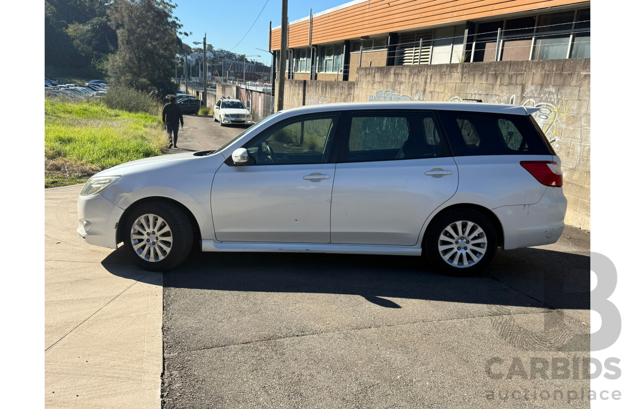 11/2009 Subaru Liberty EXIGA AWD MY10 4D Wagon White 2.5L