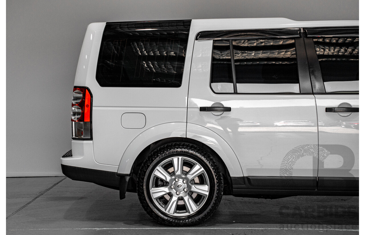 03/2013 Land Rover Discovery 4 3.0 SDV6 HSE (4x4) MY13 4d Wagon White Twin-turbo Diesel 3.0L