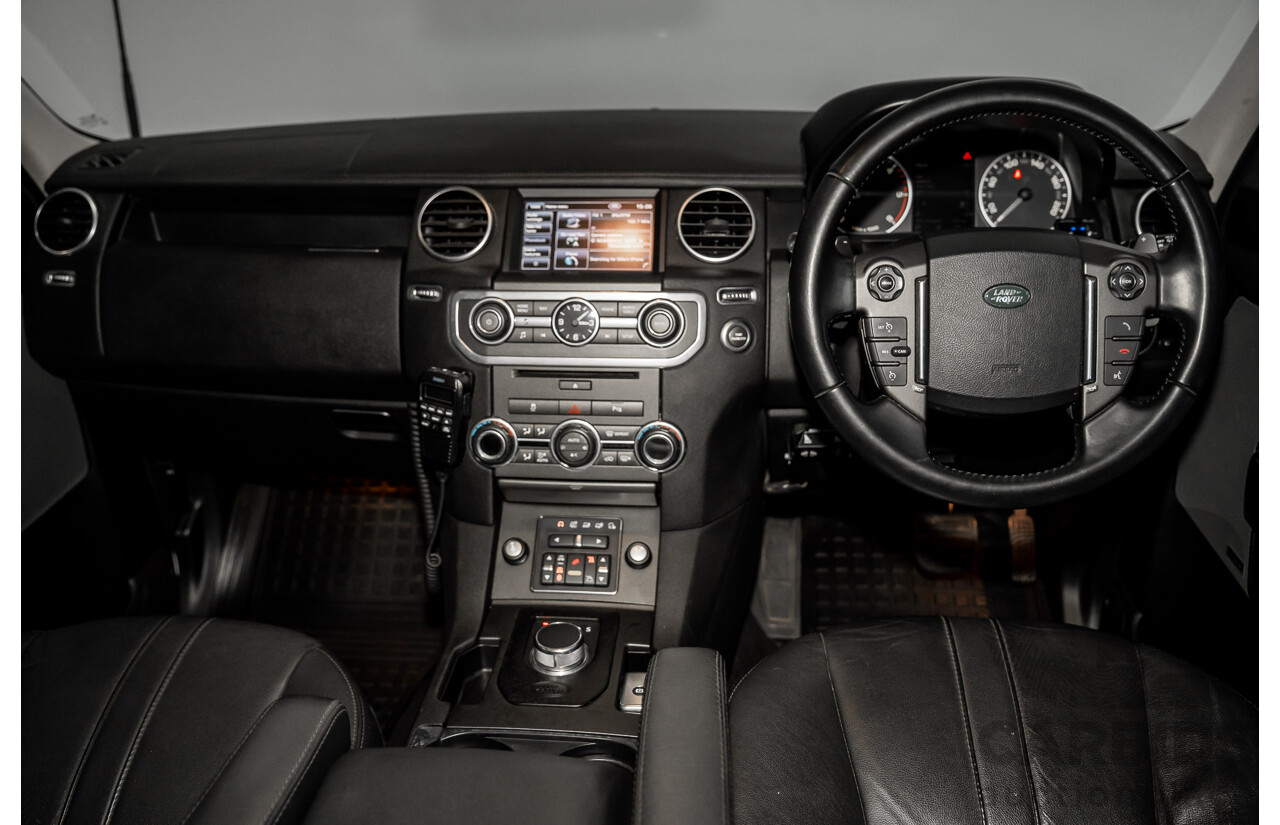 03/2013 Land Rover Discovery 4 3.0 SDV6 HSE (4x4) MY13 4d Wagon White Twin-turbo Diesel 3.0L