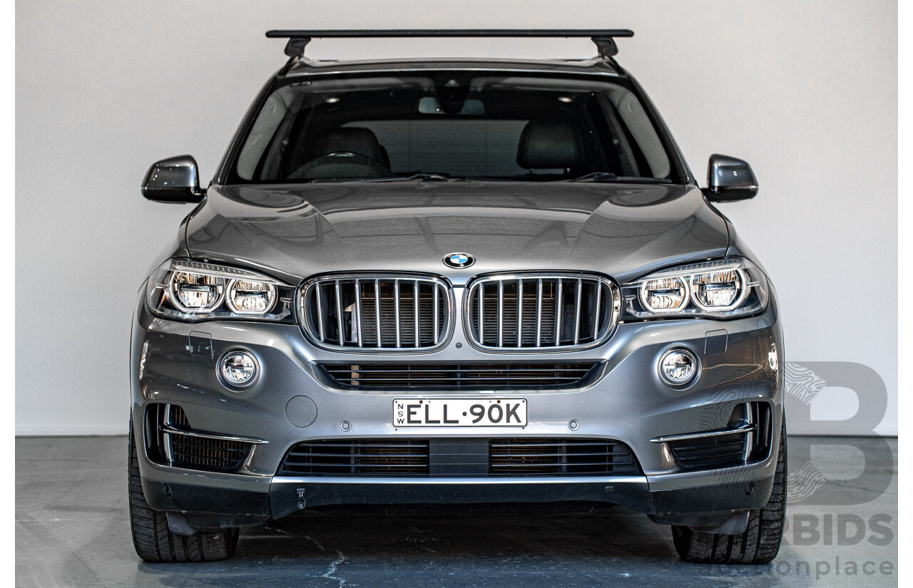 04/2019 BMW X5 xDrive 50i (AWD) F15 MY18 4d Wagon Grey Twin turbo 4.4L
