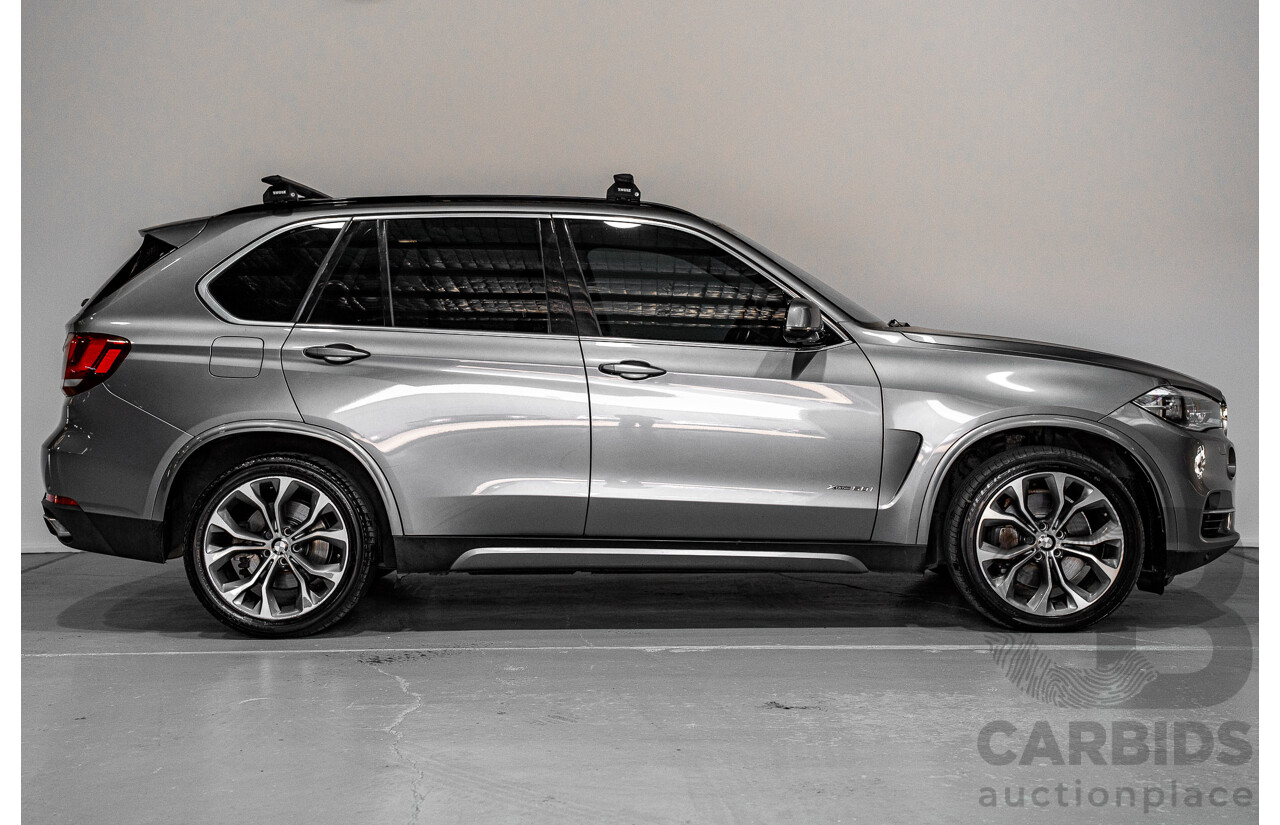 04/2019 BMW X5 xDrive 50i (AWD) F15 MY18 4d Wagon Grey Twin turbo 4.4L