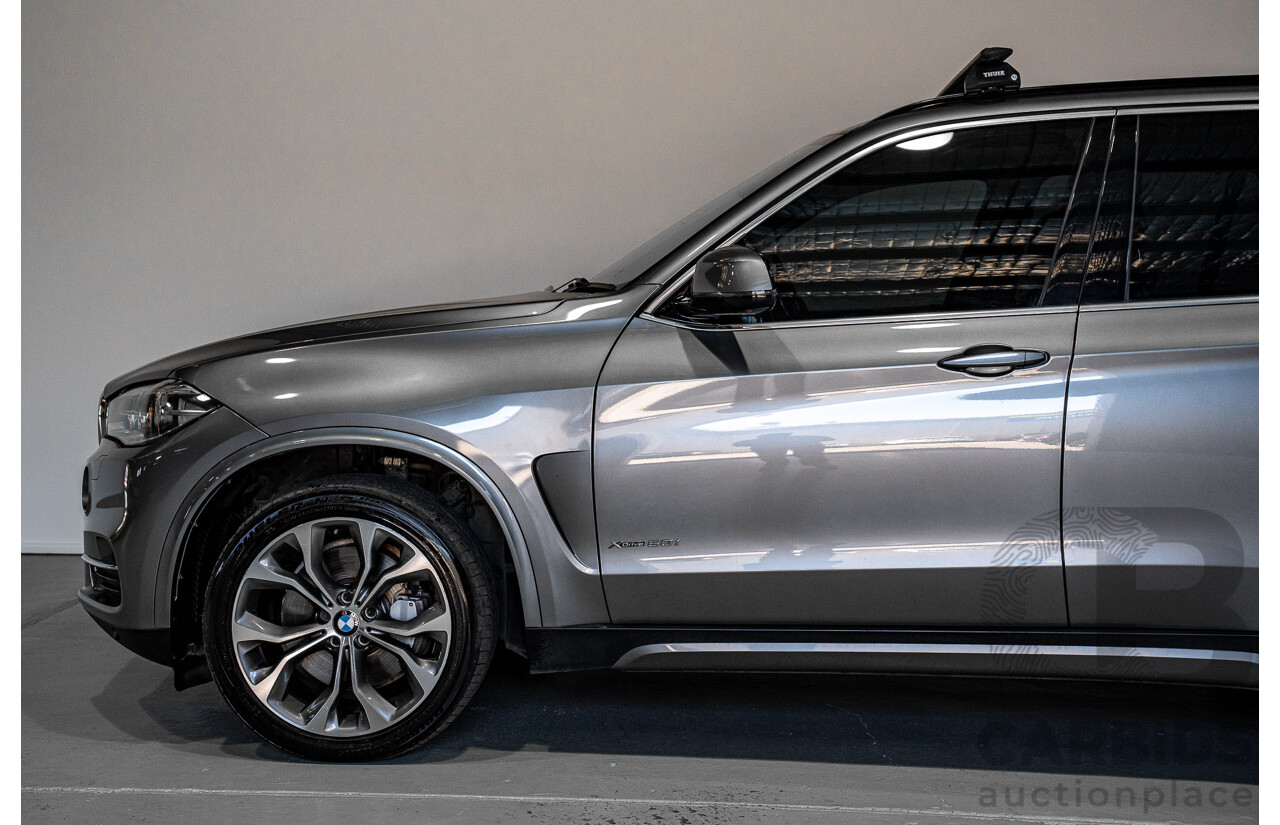 04/2019 BMW X5 xDrive 50i (AWD) F15 MY18 4d Wagon Grey Twin turbo 4.4L