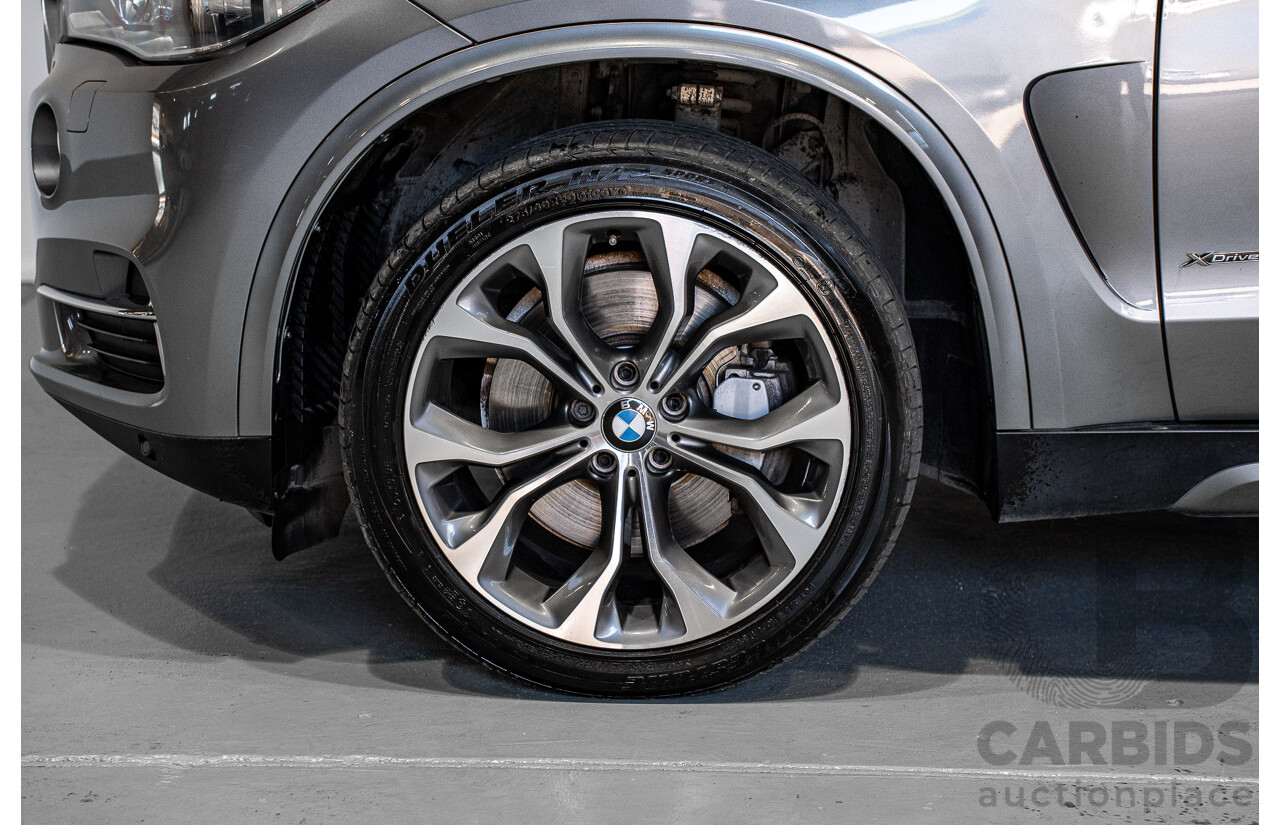 04/2019 BMW X5 xDrive 50i (AWD) F15 MY18 4d Wagon Grey Twin turbo 4.4L