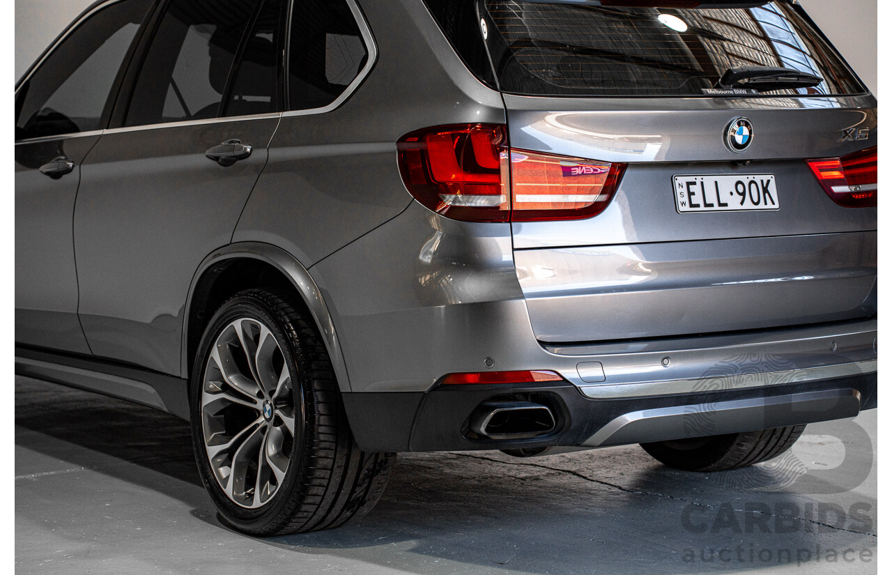 04/2019 BMW X5 xDrive 50i (AWD) F15 MY18 4d Wagon Grey Twin turbo 4.4L