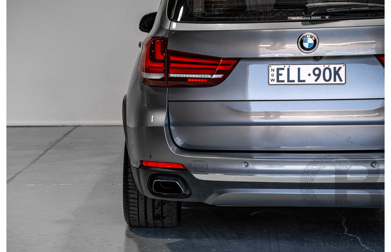 04/2019 BMW X5 xDrive 50i (AWD) F15 MY18 4d Wagon Grey Twin turbo 4.4L