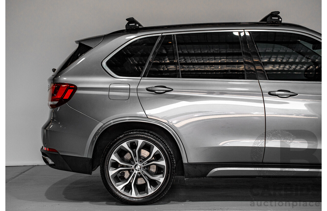 04/2019 BMW X5 xDrive 50i (AWD) F15 MY18 4d Wagon Grey Twin turbo 4.4L