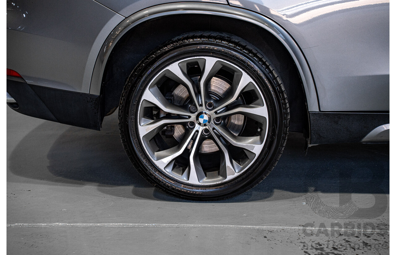 04/2019 BMW X5 xDrive 50i (AWD) F15 MY18 4d Wagon Grey Twin turbo 4.4L