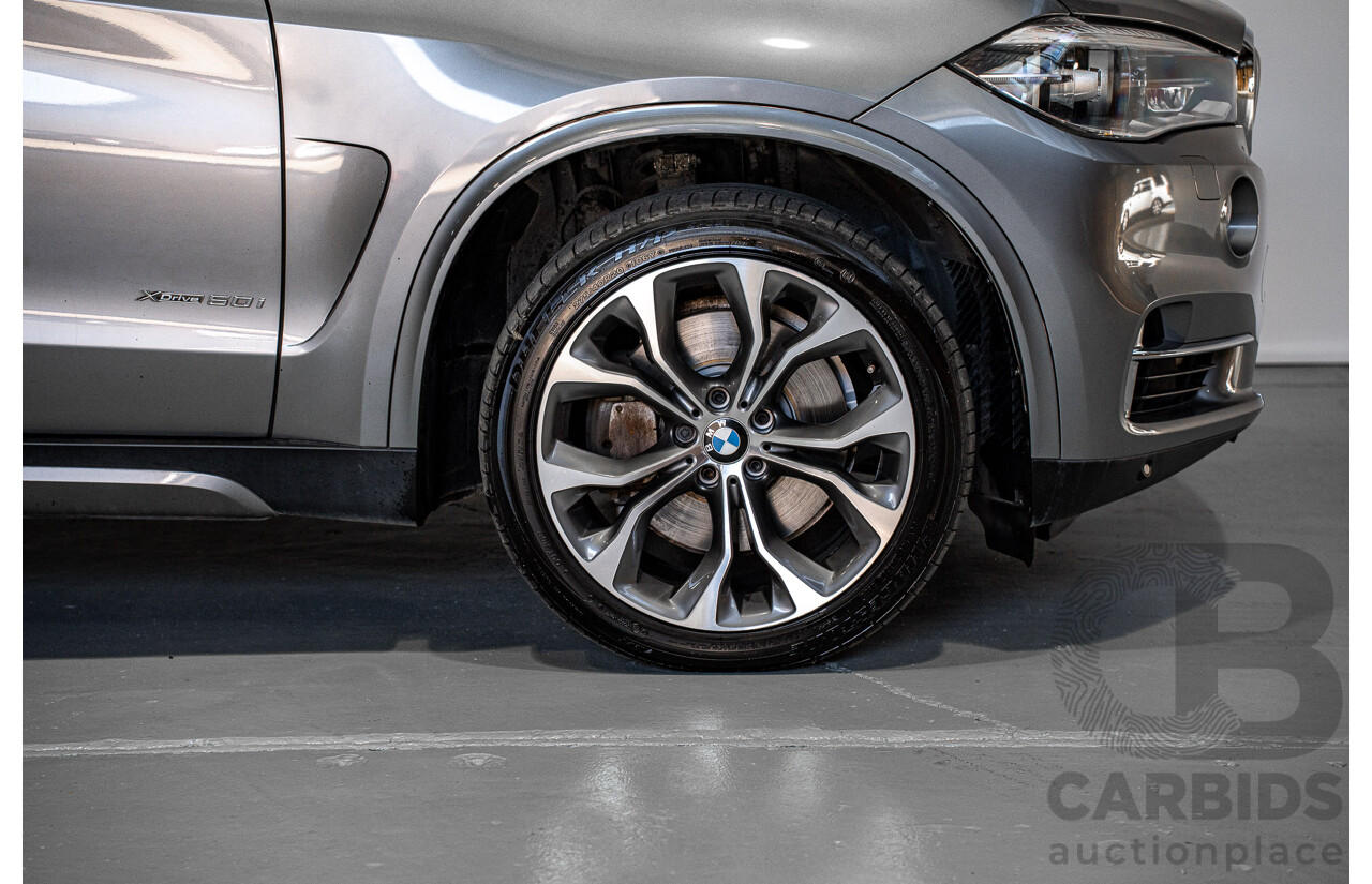 04/2019 BMW X5 xDrive 50i (AWD) F15 MY18 4d Wagon Grey Twin turbo 4.4L