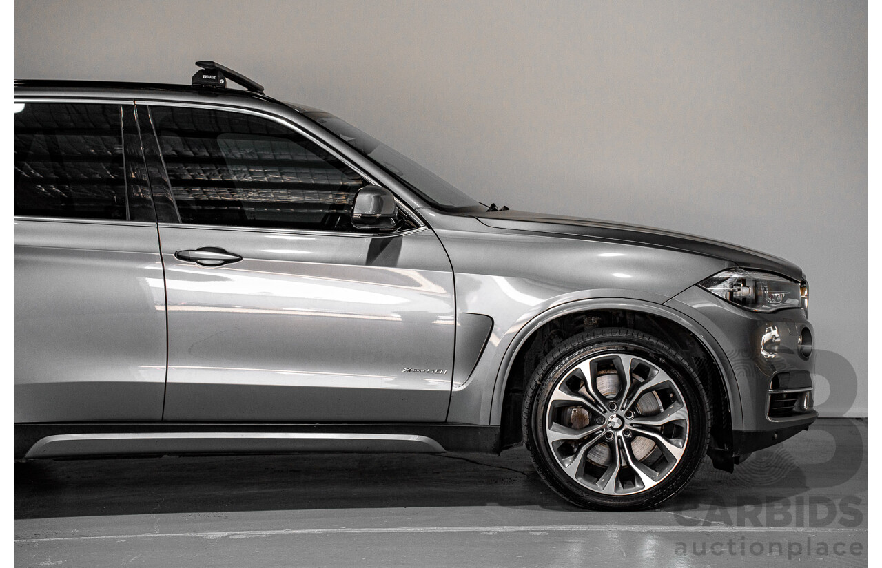 04/2019 BMW X5 xDrive 50i (AWD) F15 MY18 4d Wagon Grey Twin turbo 4.4L