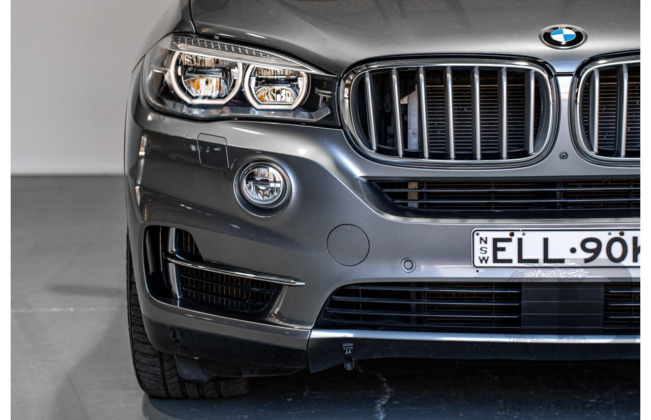 04/2019 BMW X5 xDrive 50i (AWD) F15 MY18 4d Wagon Grey Twin turbo 4.4L