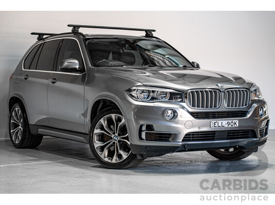 04/2019 BMW X5 xDrive 50i (AWD) F15 MY18 4d Wagon Grey Twin turbo 4.4L
