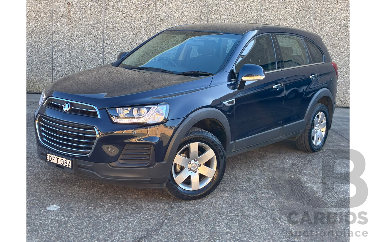 03/2016 Holden Captiva 5 LS CG MY16 4d Wagon Blue 2.4L