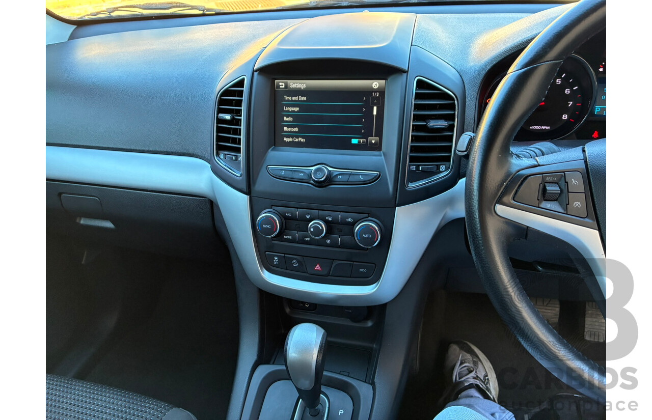 03/2016 Holden Captiva 5 LS CG MY16 4d Wagon Blue 2.4L