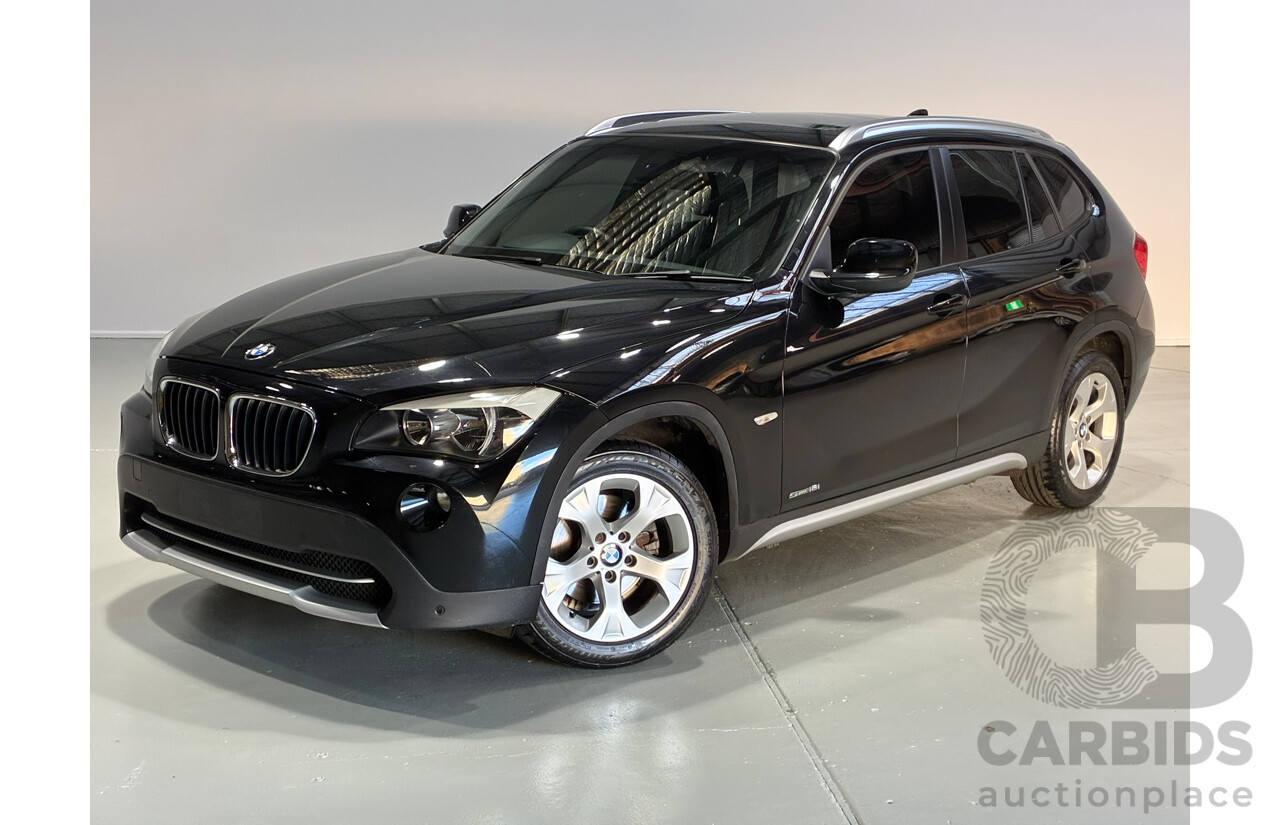 07/2010 BMW X1 sDrive 18i E84 4d Wagon Black 2.0L